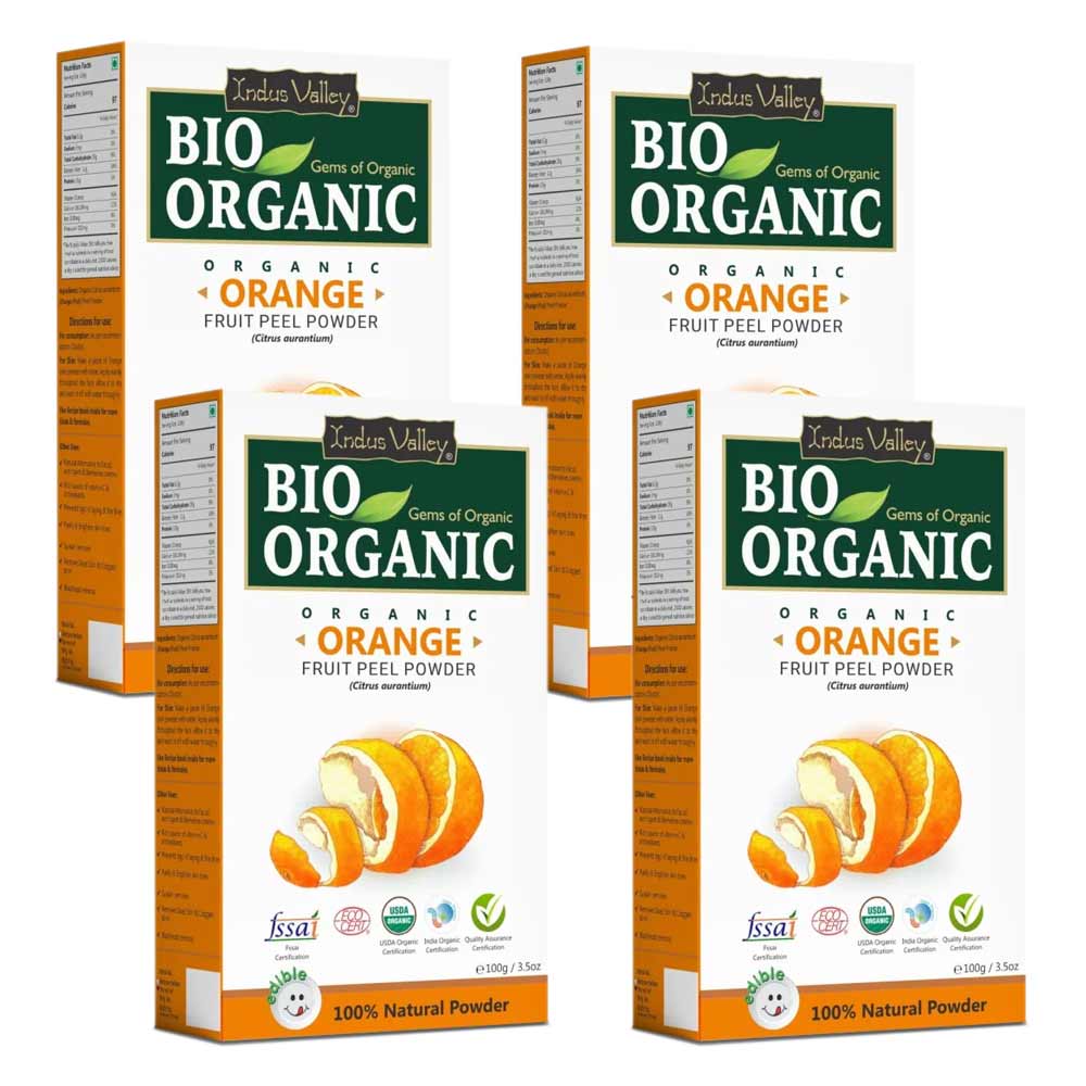 Bio Organic Orange Peel Powder for Hair
