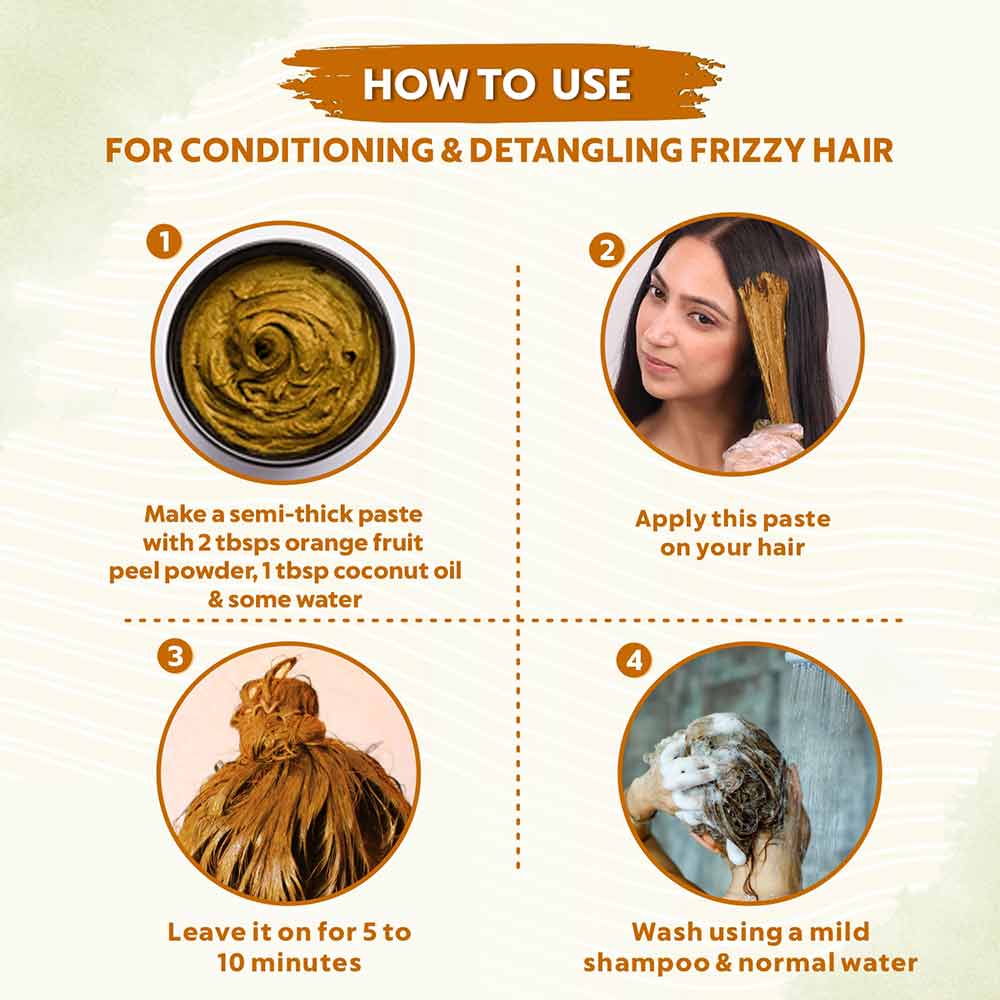 How to Use For Conditioning & Detangling Frizzy Hair