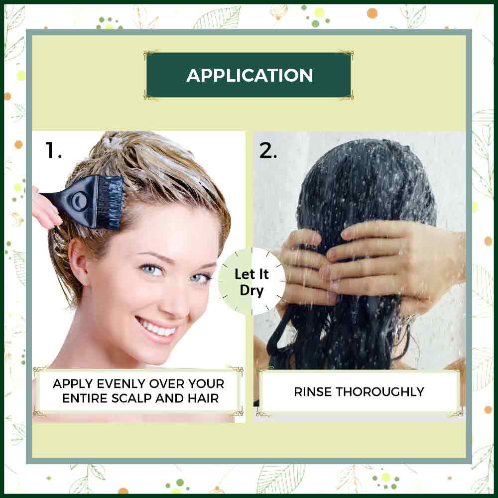 Hair Revitalising Pack - Application 