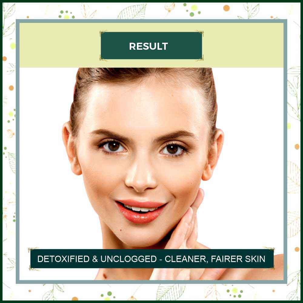 Anti Bacterial Face Pack - Result 