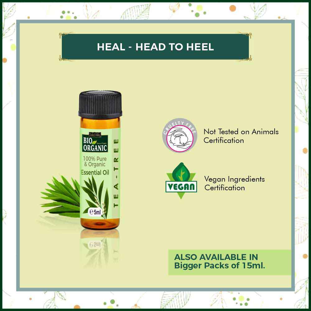 Organic 100% Pure Essential Oil 