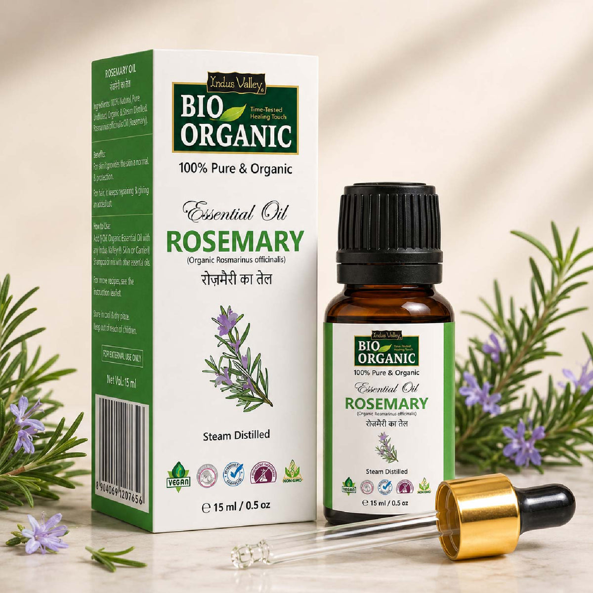 Bio Organic Rosemary Essential Oil