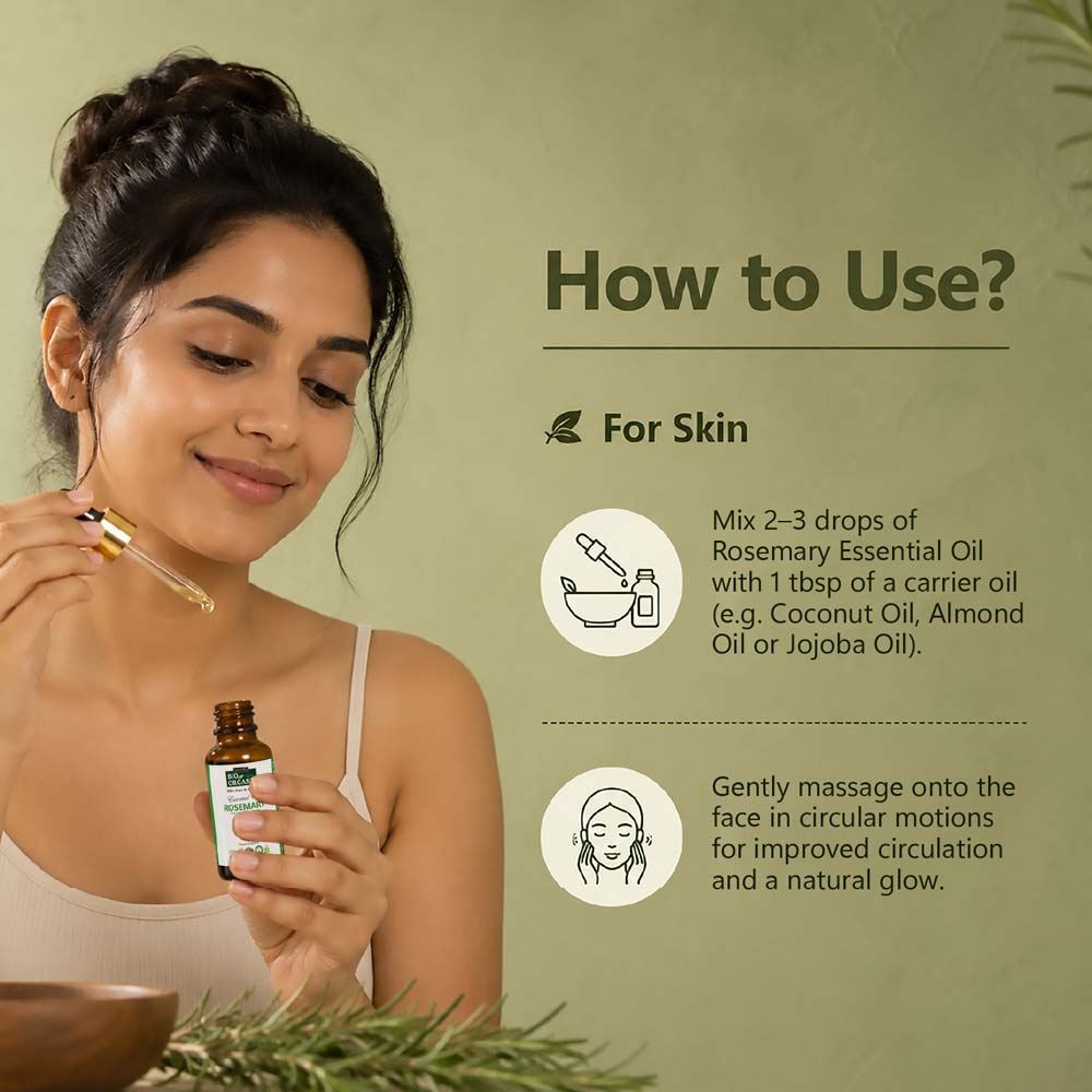 How to Use Rosemary Essential Oil for Skin?