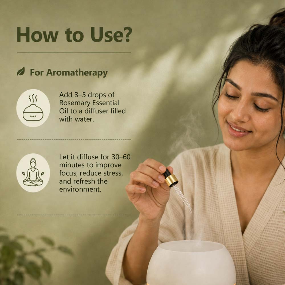 How to Use Rosemary Essential Oil for Aromatherapy?
