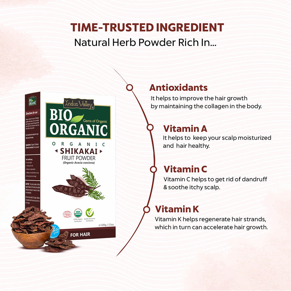 Shikakai Fruit Powder Time Trusted Ingredients 