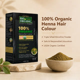 100% organic henna hair colour