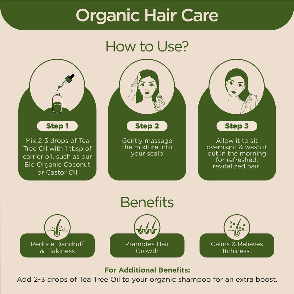 tea tree oil for hair fall