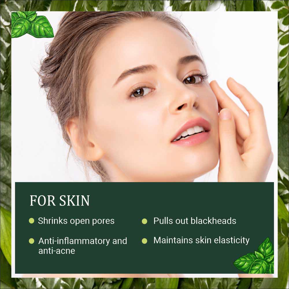 Natural Tulsi Leaf Powder for Skin
