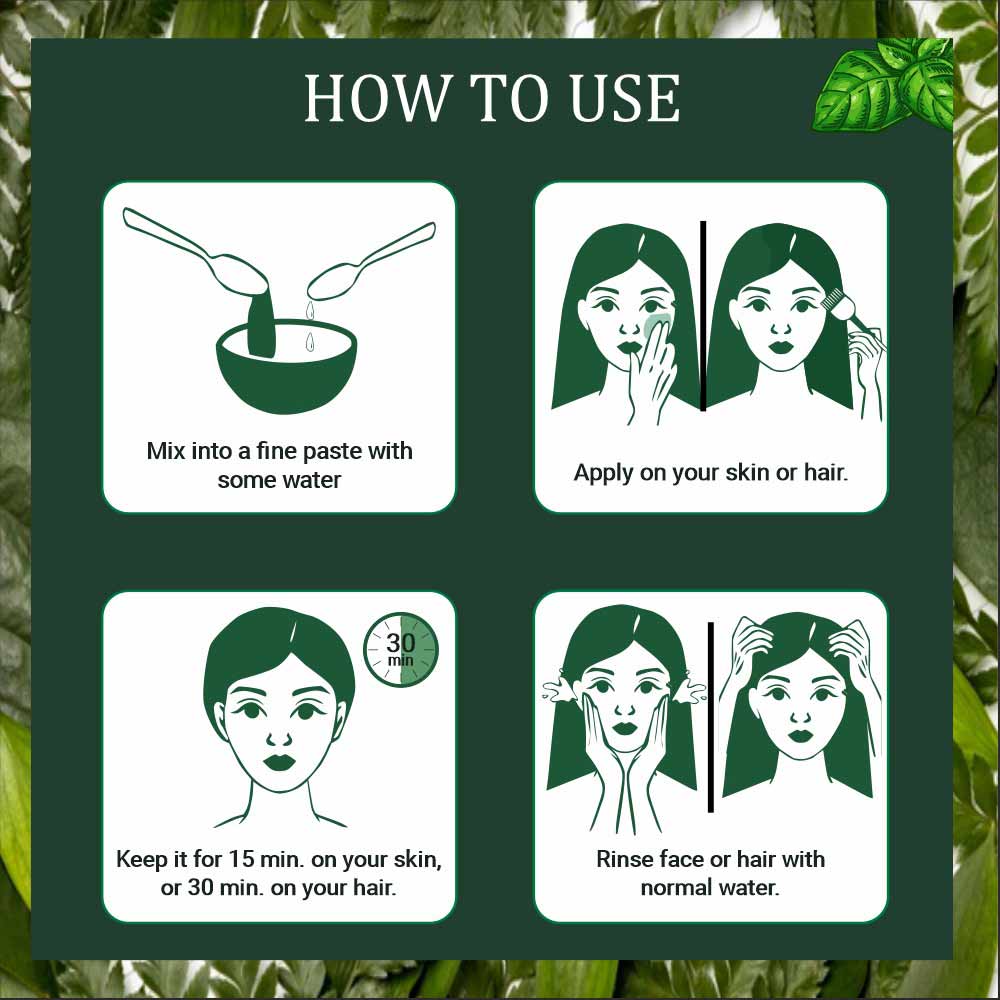 Tulsi Leaf Powder How to Use